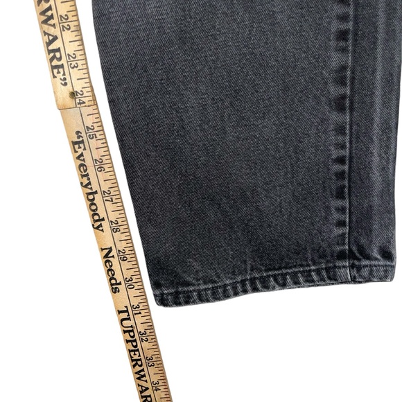 Levi’s Orange Tab 505 Black Jeans Men’s 34x32 vintage - Picture 4 of 6